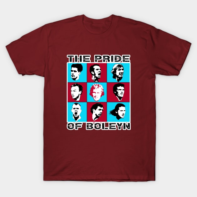 East End Cockney Legends - PRIDE OF BOLEYN T-Shirt by OG Ballers